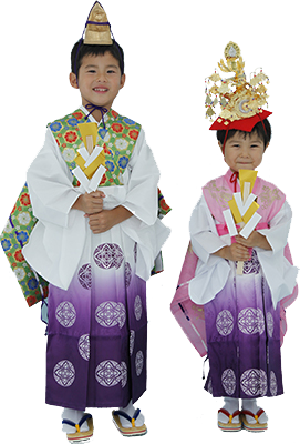 稚児衣装レンタル｜寺社行事・個人撮影対応｜兵庫・姫路｜原田光明堂
